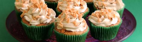apple and butterscotch cupcakes